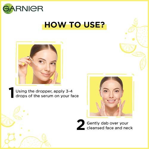 How To Use Garnier Vitamin C Serum